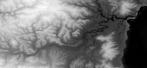  donwnloadable, decent resolution, grey scale height maps of mountains, 