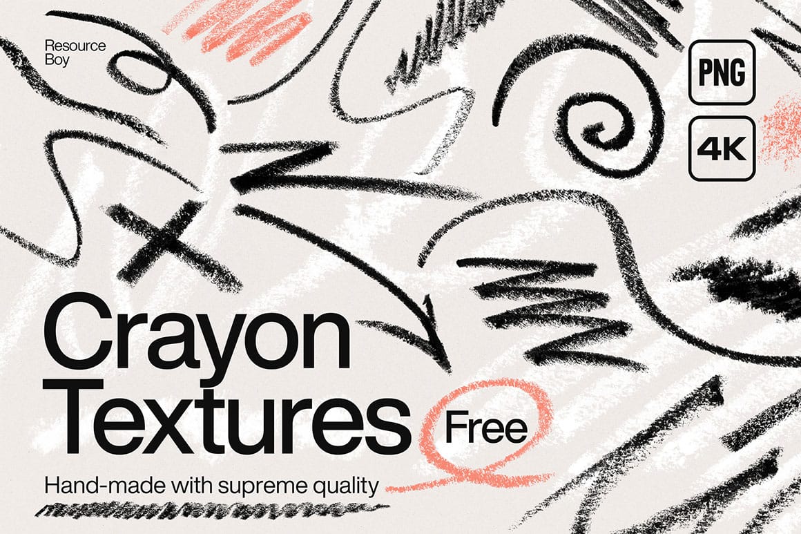 Download 250 Free Authentic Crayon Textures