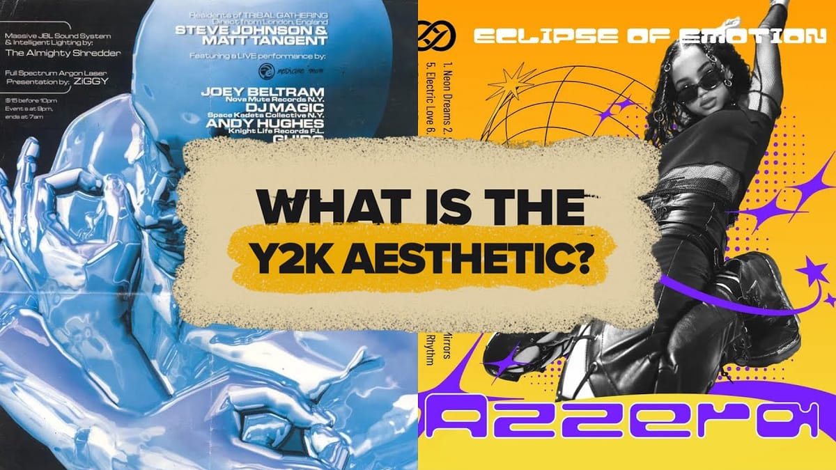 How to Design with the Y2K Aesthetic: Typography, Colors, and Effects
