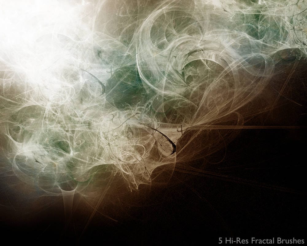 Fractals Photoshop Brushes