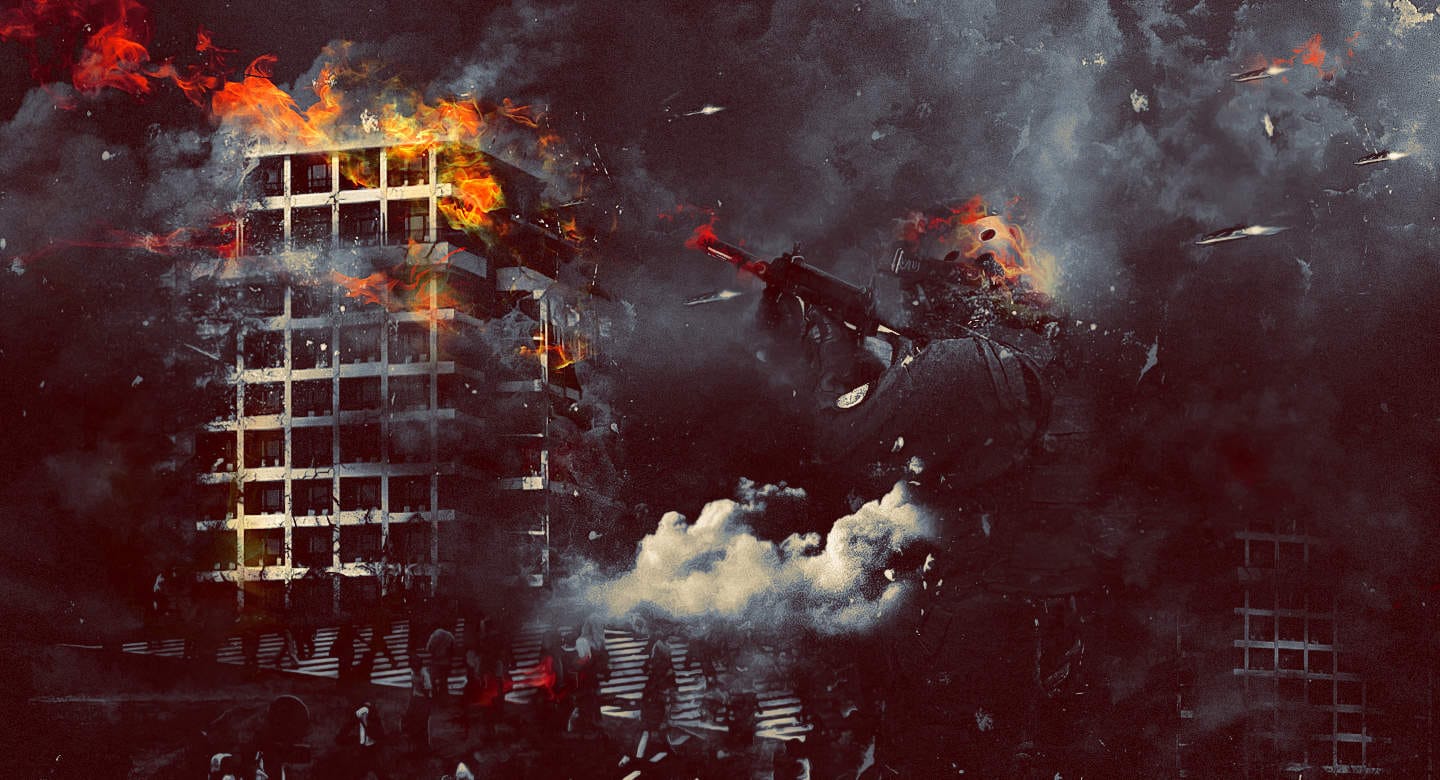 How to Create Epic War Scene in Photoshop