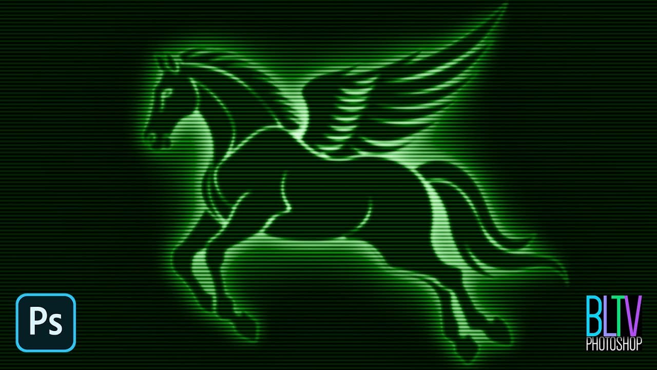 Create a Classic Retro CRT Monitor Effect in Photoshop
