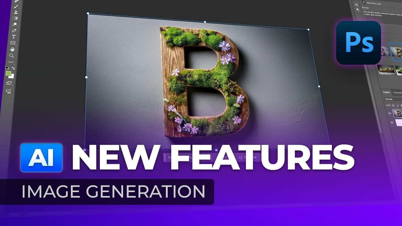 New Photoshop AI Features – Smarter, Faster, and More Efficient Tools!