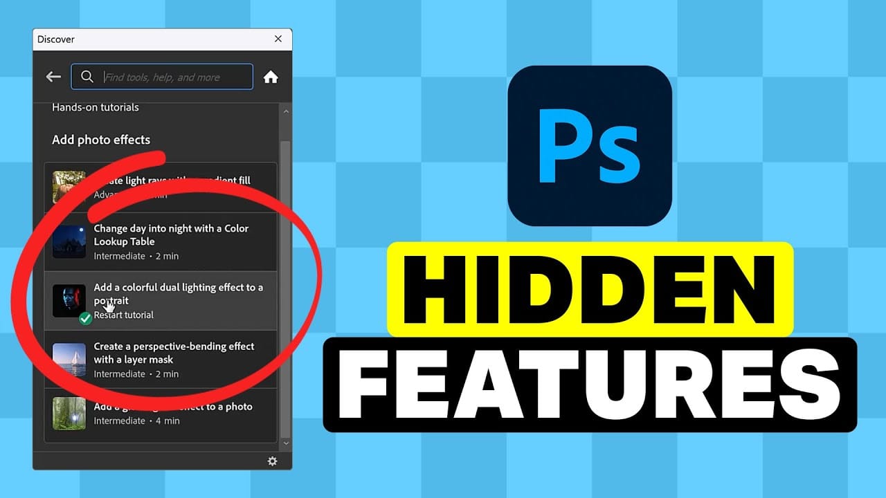 5 Hidden Photoshop Features You Probably Didn't Know