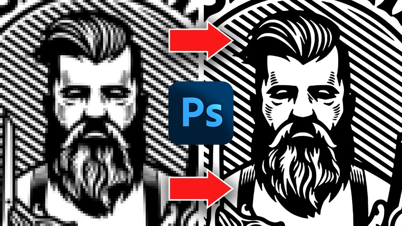 Convert Low-Resolution Graphics to High Resolution in Photoshop