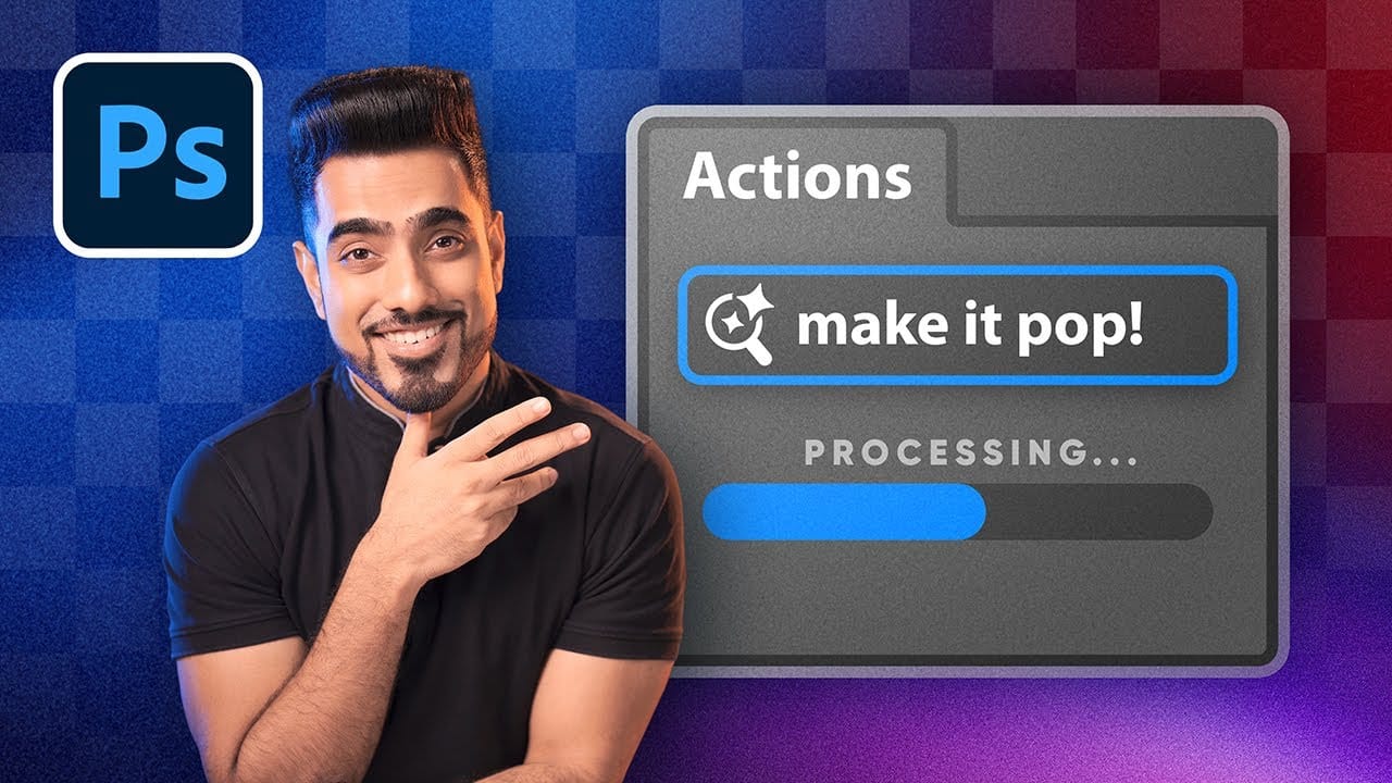 How to Use Photoshop's New AI-Powered Actions Panel