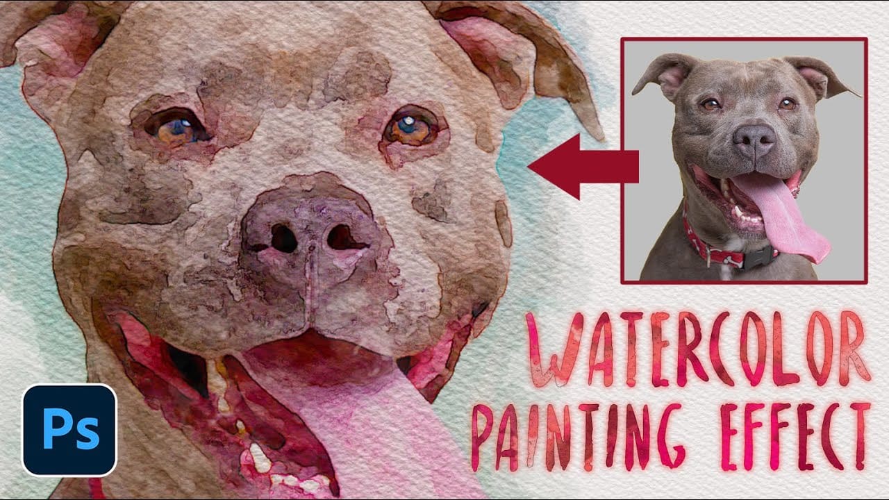 How to Transform Photos into Watercolor Paintings in Photoshop