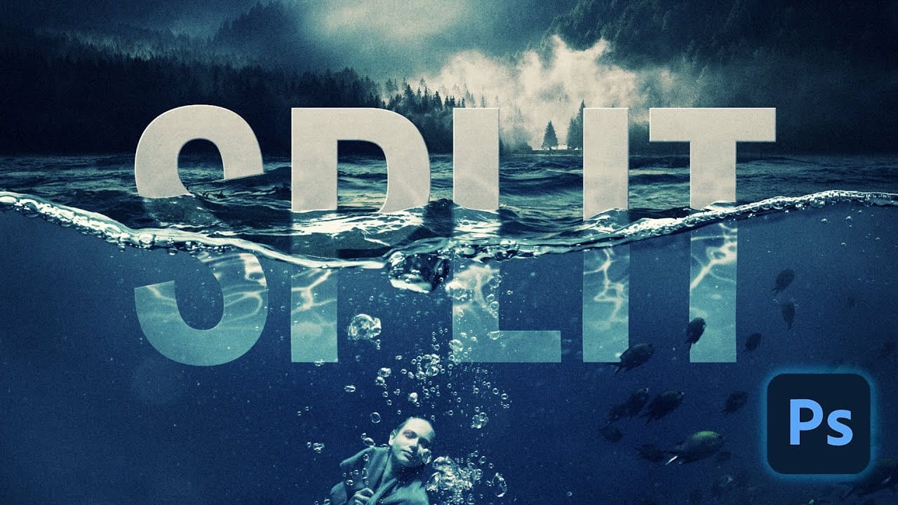 How to Create a Split Water Effect in Photoshop Using Smart Objects