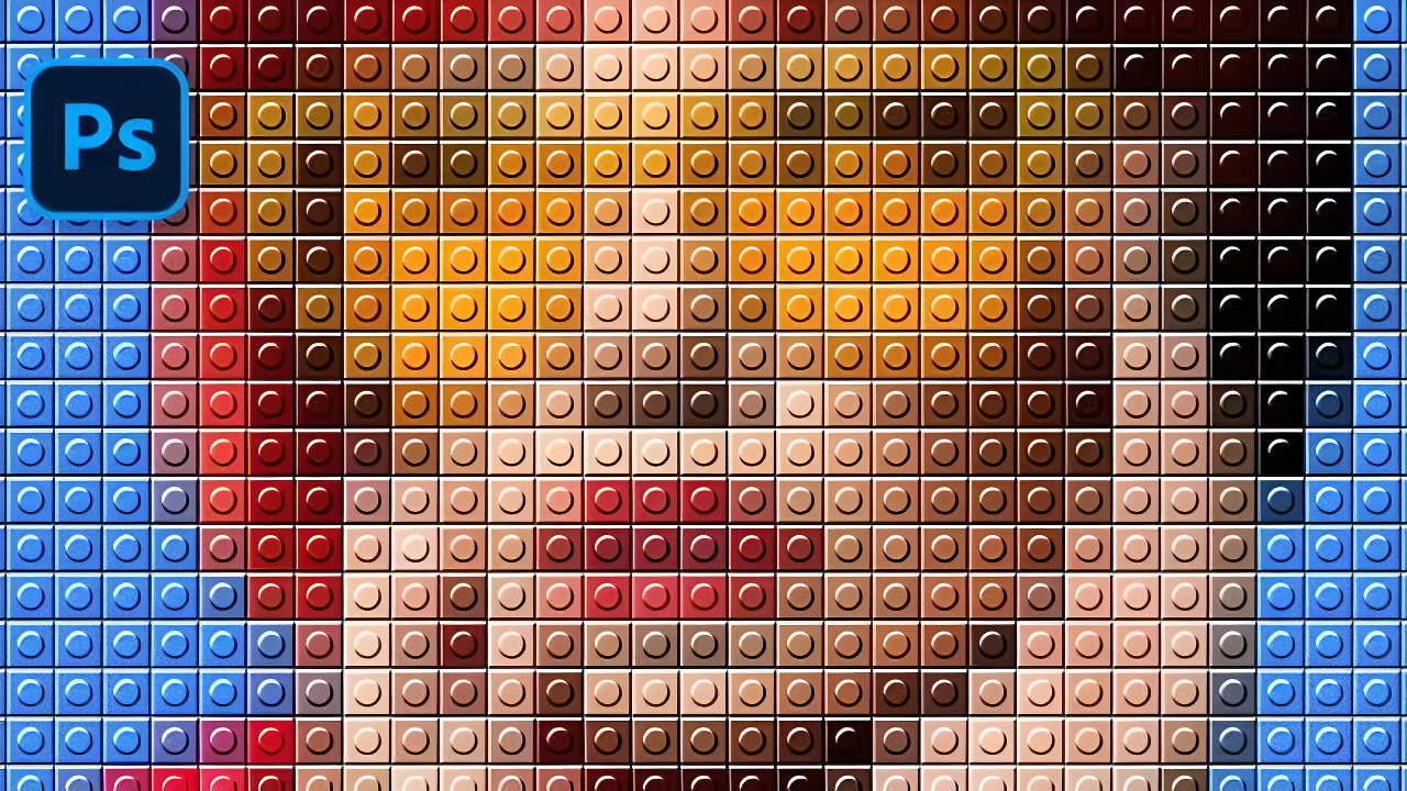 How to Create a LEGO Pattern Effect in Photoshop