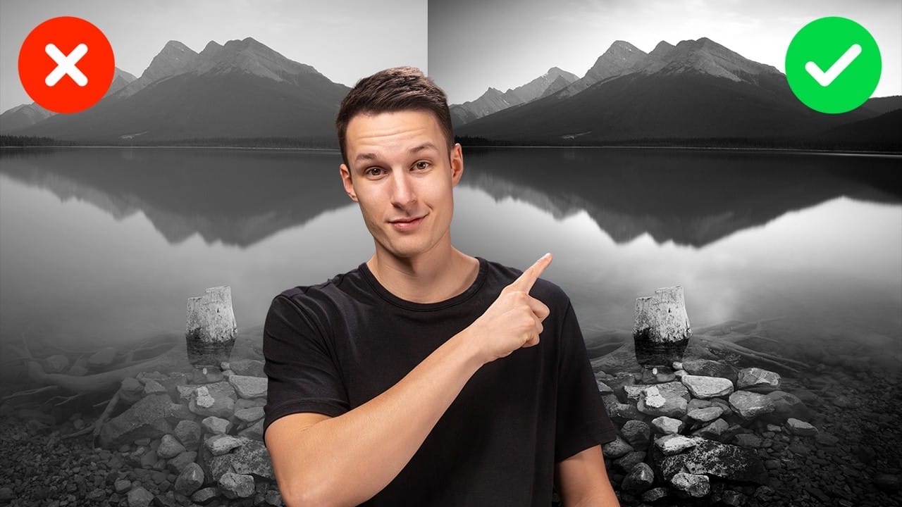 Advanced Black and White Photo Editing with Selective Masking in Photoshop