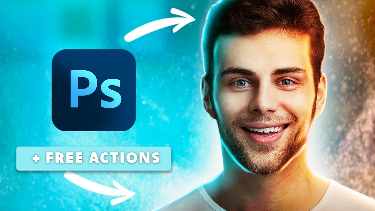 How to Create Glowing YouTube Thumbnails in Photoshop