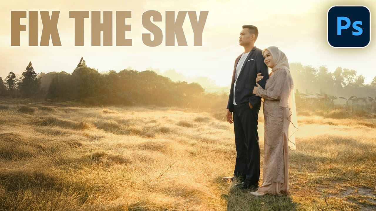 How to Replace Any Sky in Photoshop Using Selection Tools and Color Adjustments