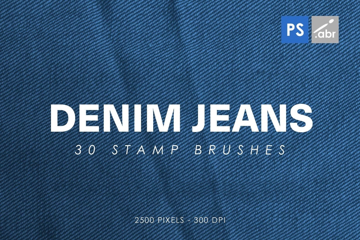 Denim Jeans Photoshop Brushes