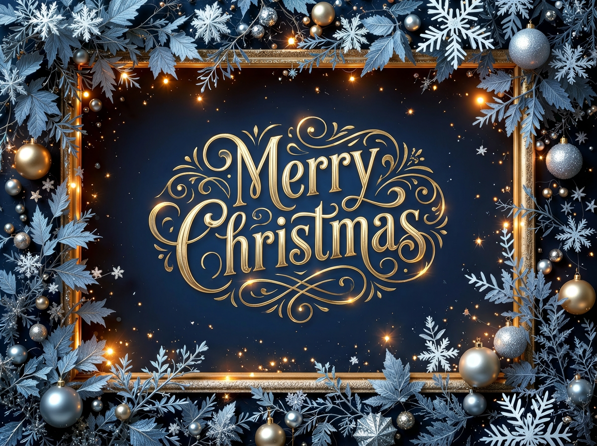 Create Elegant Christmas Lettering for Your Holiday Designs With Photoshop and Nano Banana