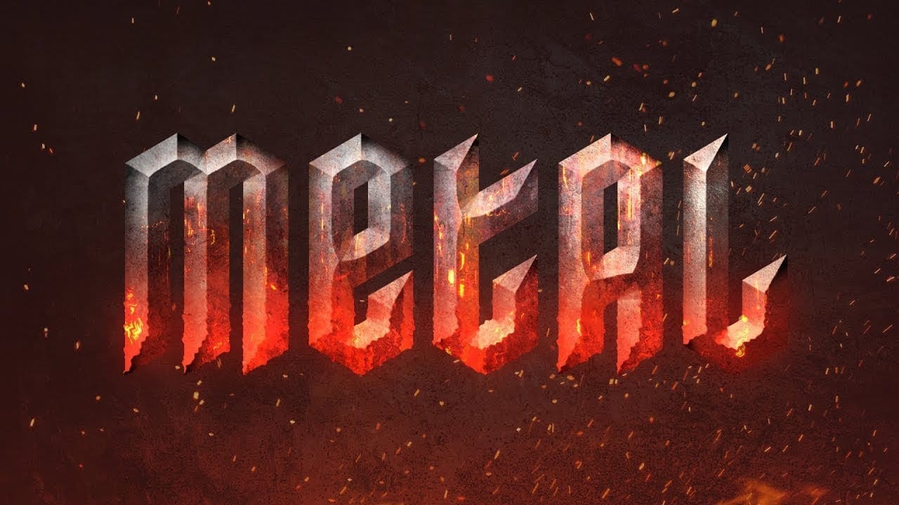 How to Create a Molten Metal Text Effect in Photoshop
