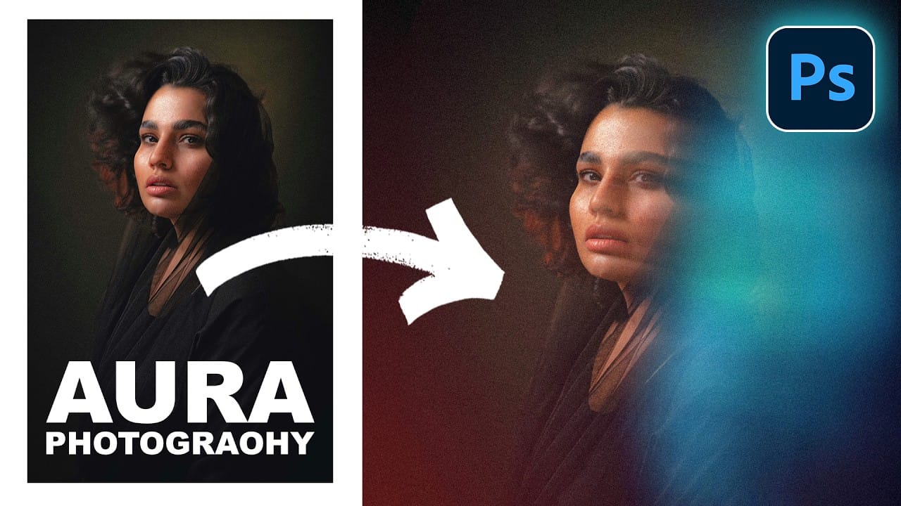 How to Create a Colorful Aura Effect for Portraits in Photoshop