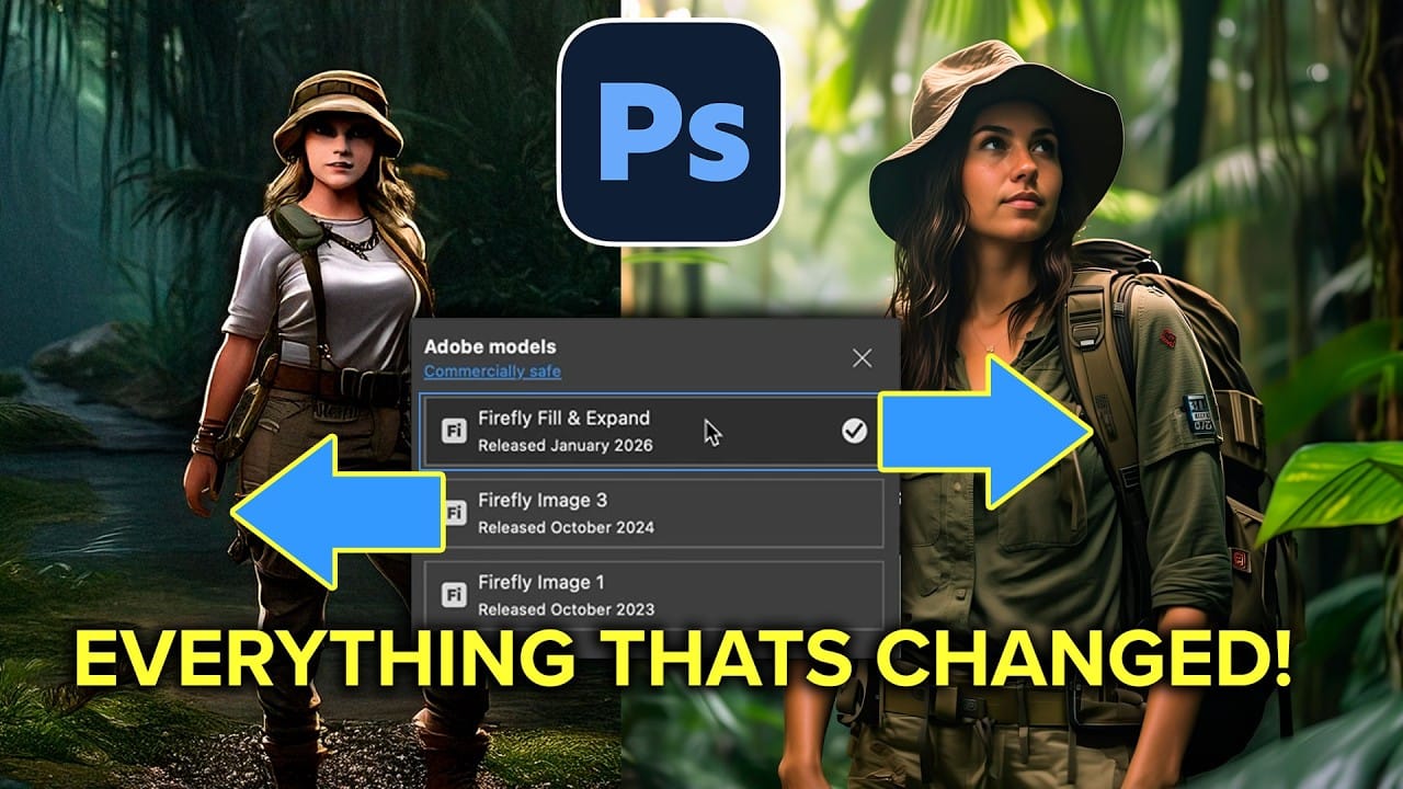 Photoshop's Generative Fill Gets Major Upgrade: New Model Comparison and Quality Test