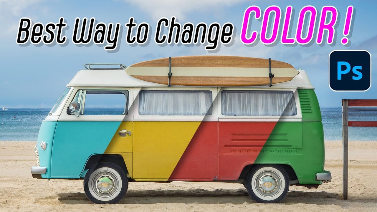 How to Change Object Colors in Photoshop Using Hue/Saturation