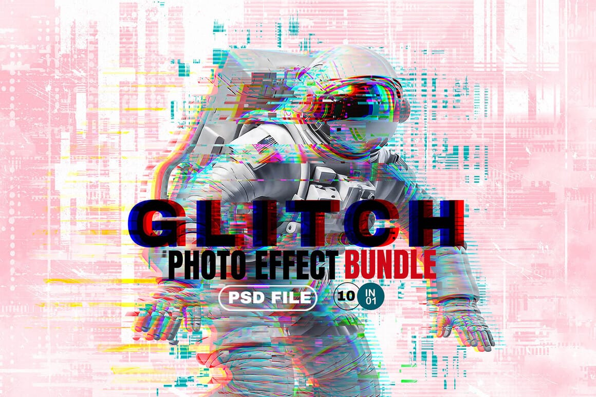 Glitch Studio Photo Effect Bundle