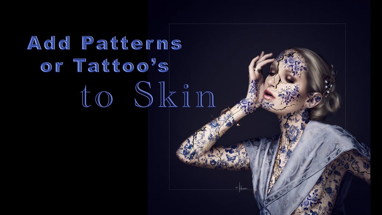 How to Apply Patterns and Tattoos to Skin in Photoshop