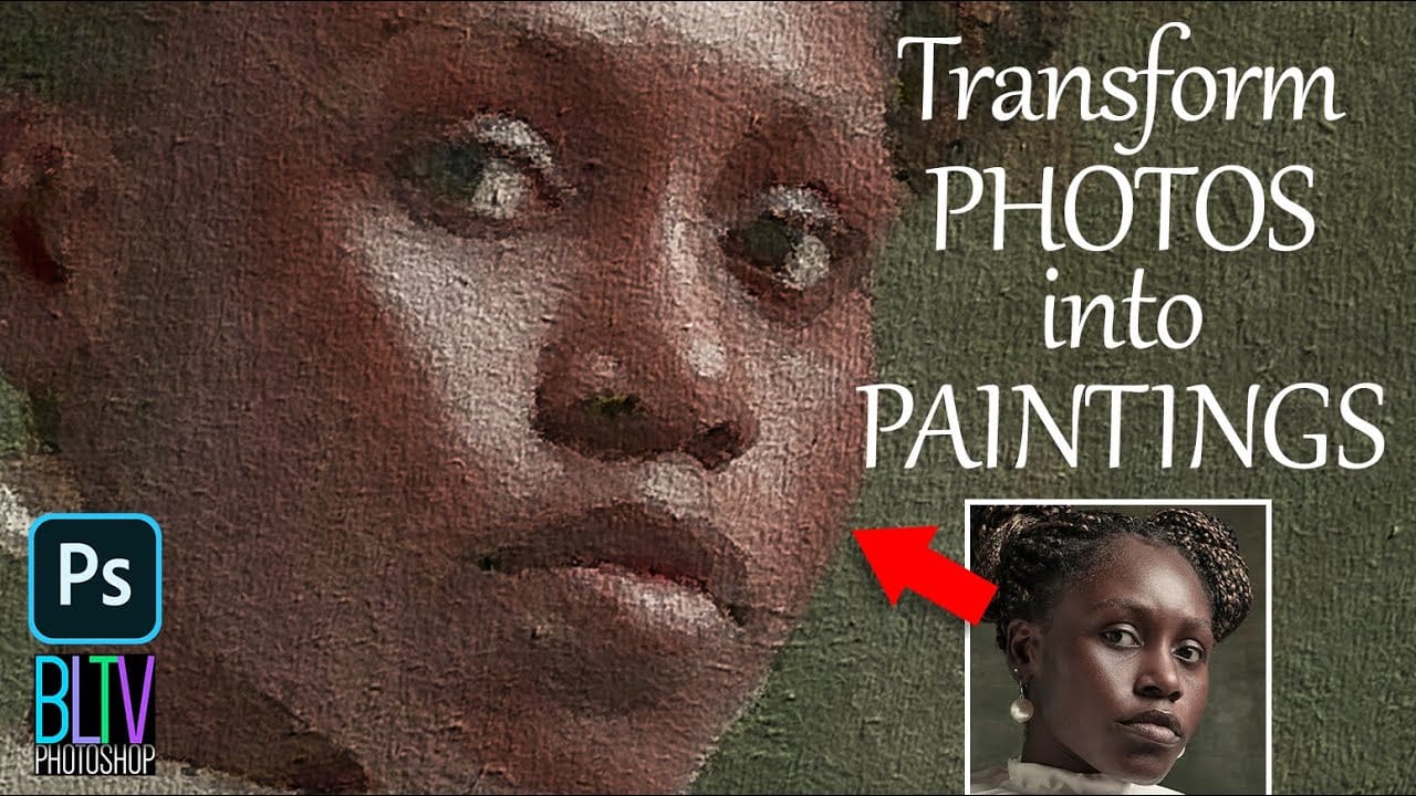 How to Transform Photos into Oil Paintings in Photoshop