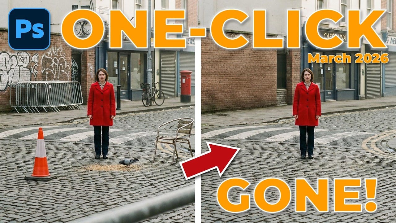 How to Use Photoshop's Auto Distraction Removal Tool