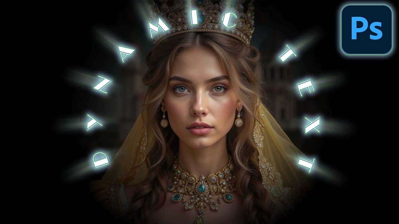 How to Create Curved Text in Photoshop Using the New Dynamic Text Tool