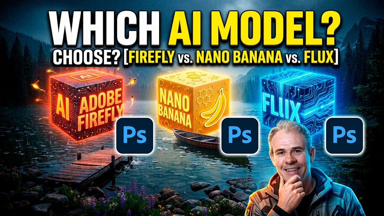 How to Choose the Right AI Model in Photoshop for Every Task