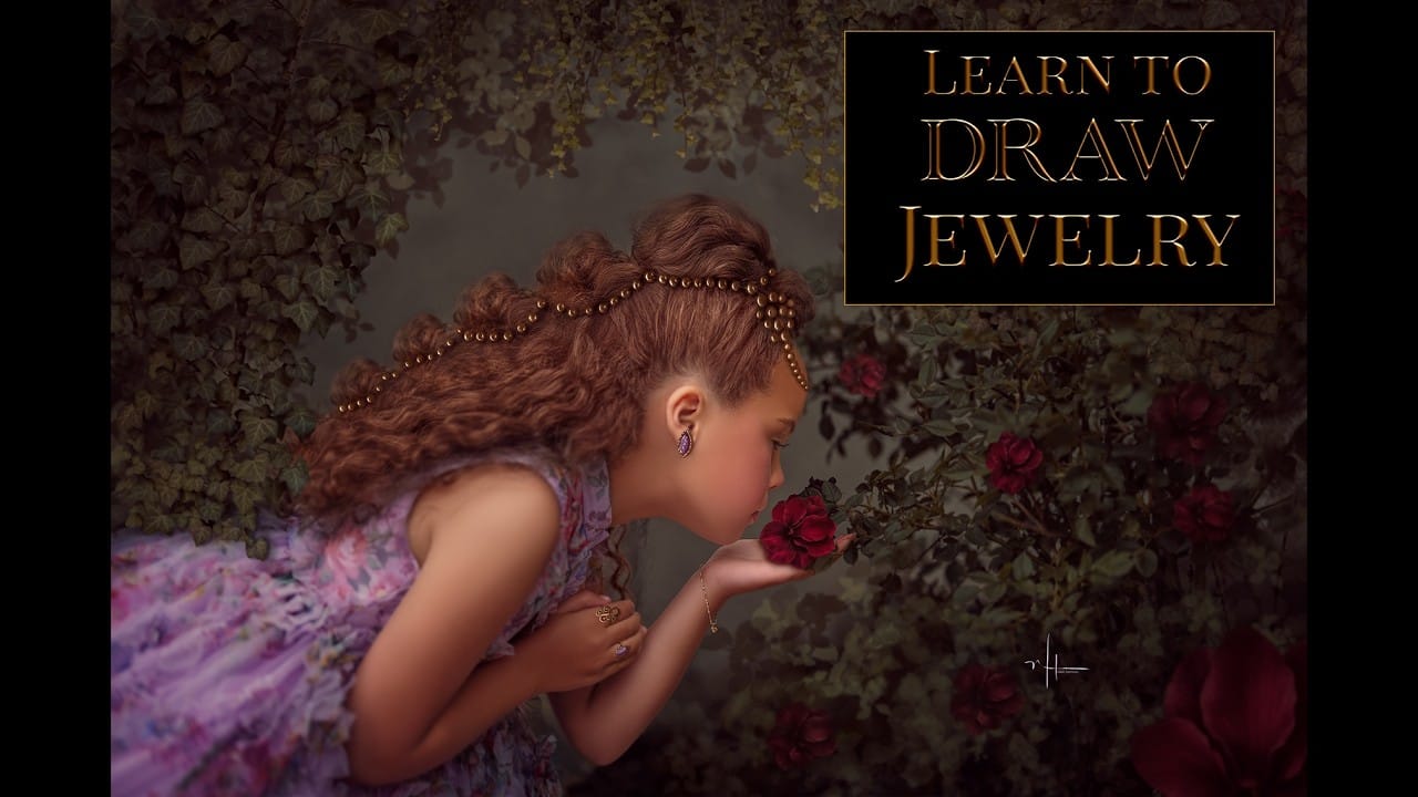 How to Paint Realistic Jewelry on Portraits in Photoshop