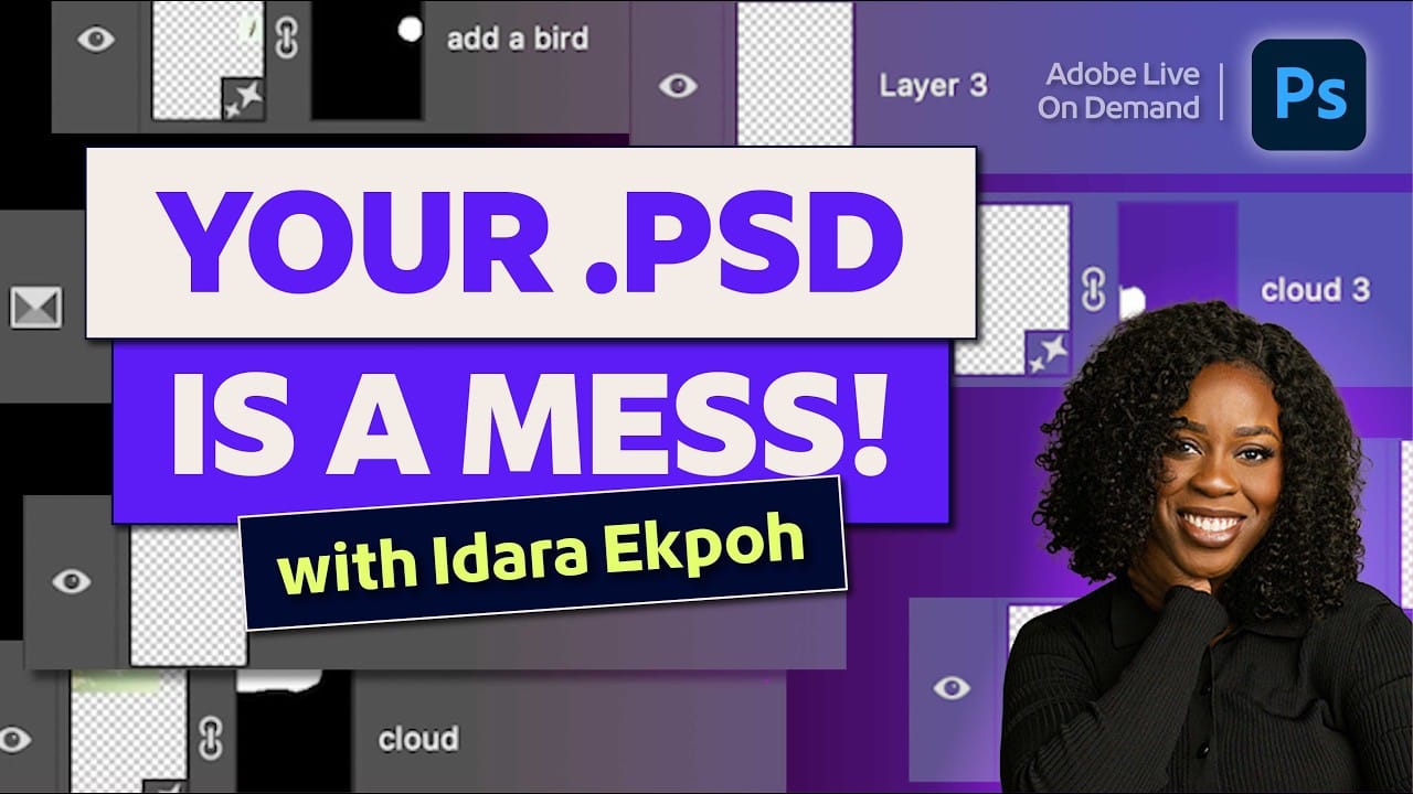 How to Use Photoshop's Layer Cleanup Tool to Organize Messy Projects