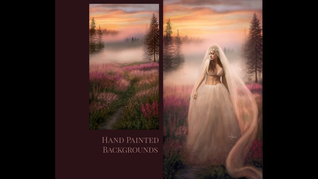 Painting Digital Art Backgrounds: Techniques and Workflow