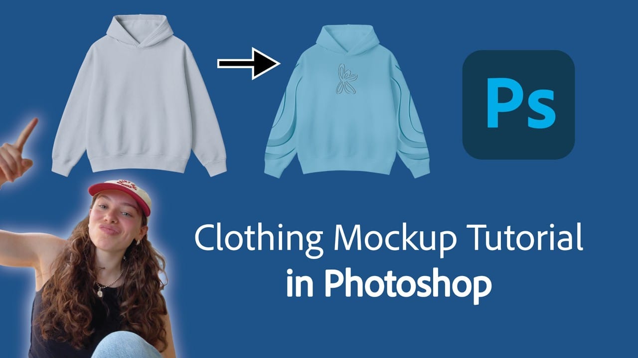 How to Build a Realistic Hoodie Mockup in Photoshop with Color Changes, Embossing, and Embroidery