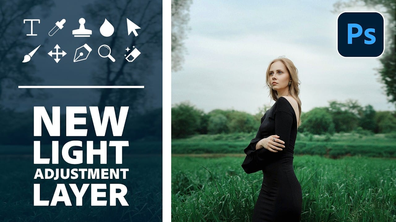 How to Use the Light Adjustment Layer in Photoshop to Edit Subject and Background Separately