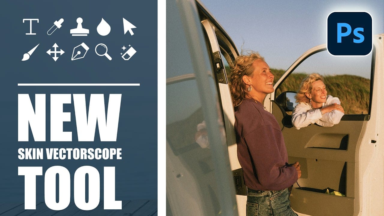 How to Use the Vectorscope in Camera Raw to Correct Skin Tones