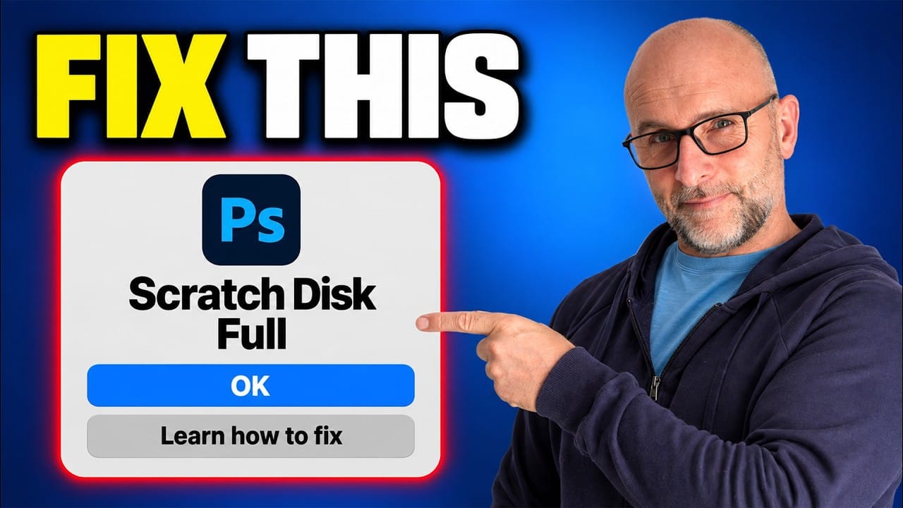 How to Fix the Photoshop Scratch Disk Full Error