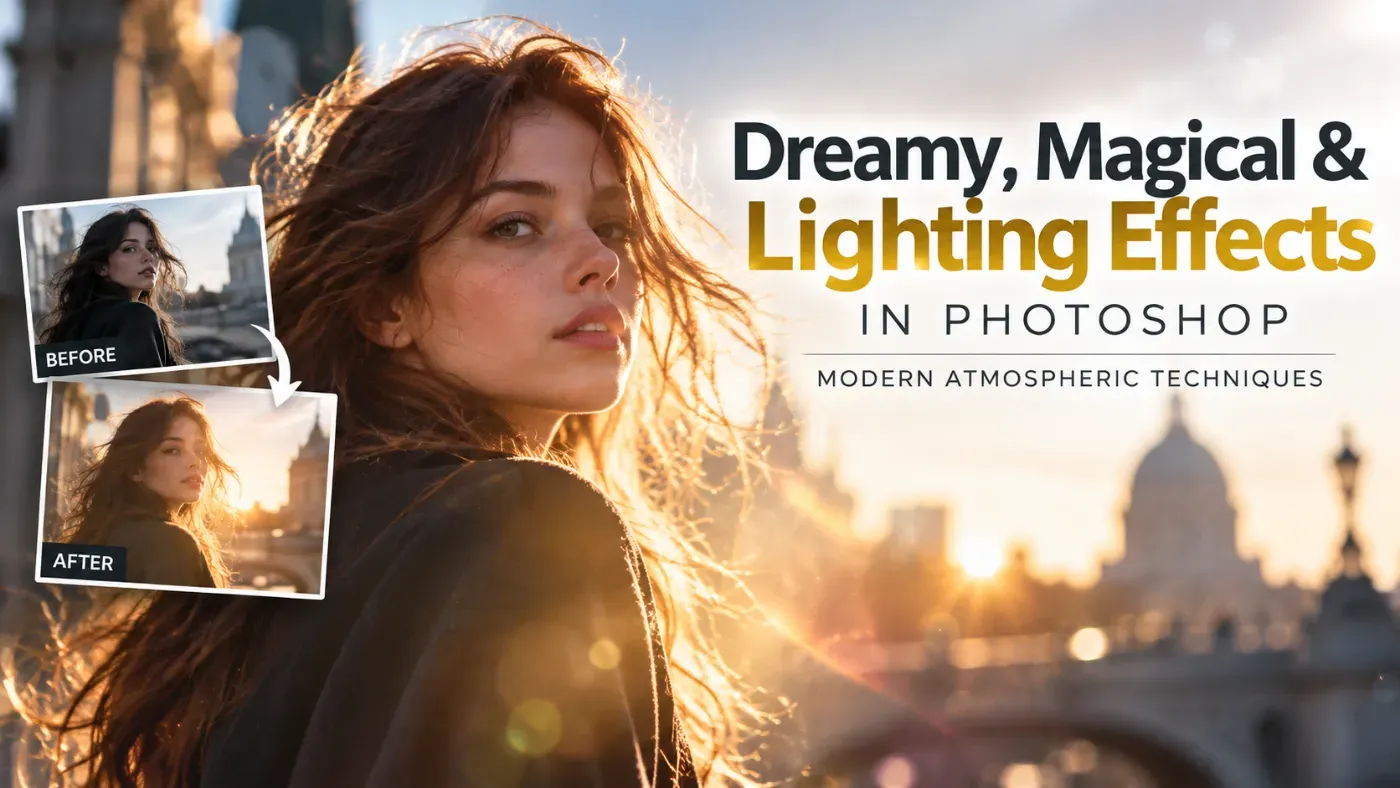 Dreamy, Magical & Lighting Effects in Photoshop: Modern Atmospheric Techniques