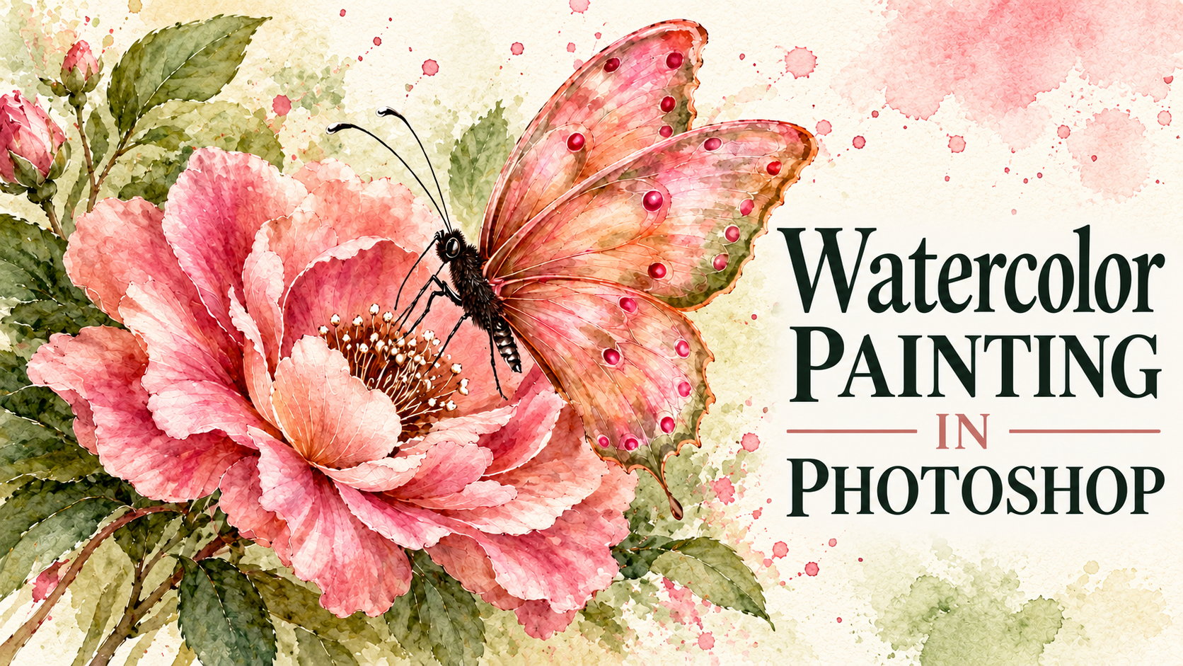 Paint Realistic Watercolor Illustrations in Photoshop