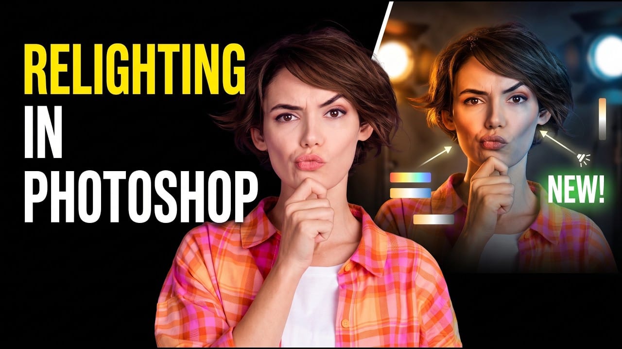 How to Use Photoshop’s AI Relight Layer