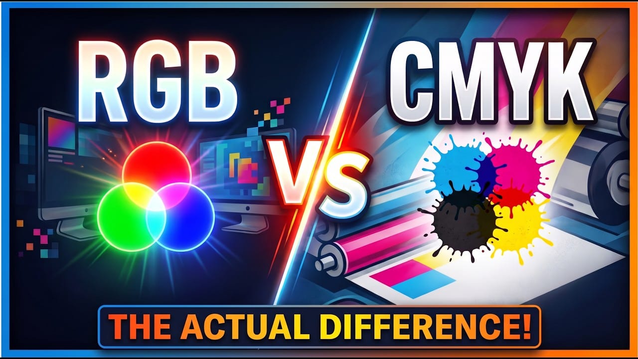 RGB vs. CMYK: How Color Modes Affect Your Prints