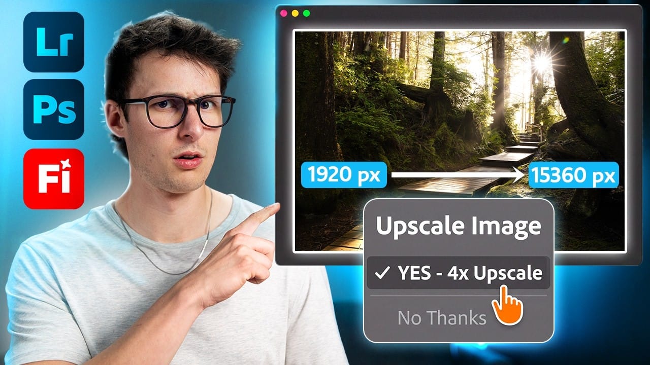 How to Upscale and Restore Photos in Lightroom, Photoshop, and Firefly