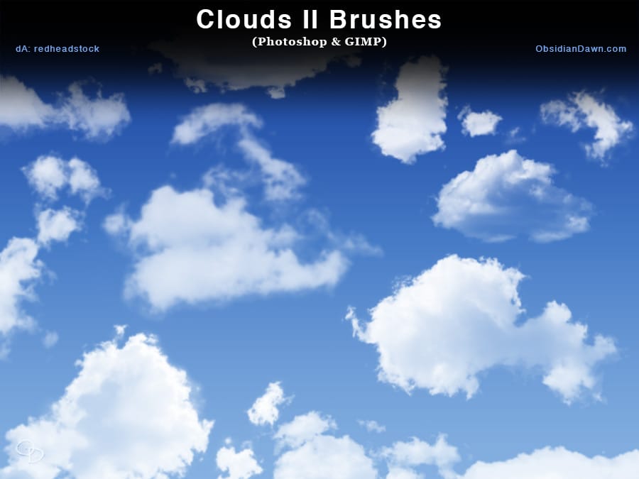 Clouds Photoshop Brushes