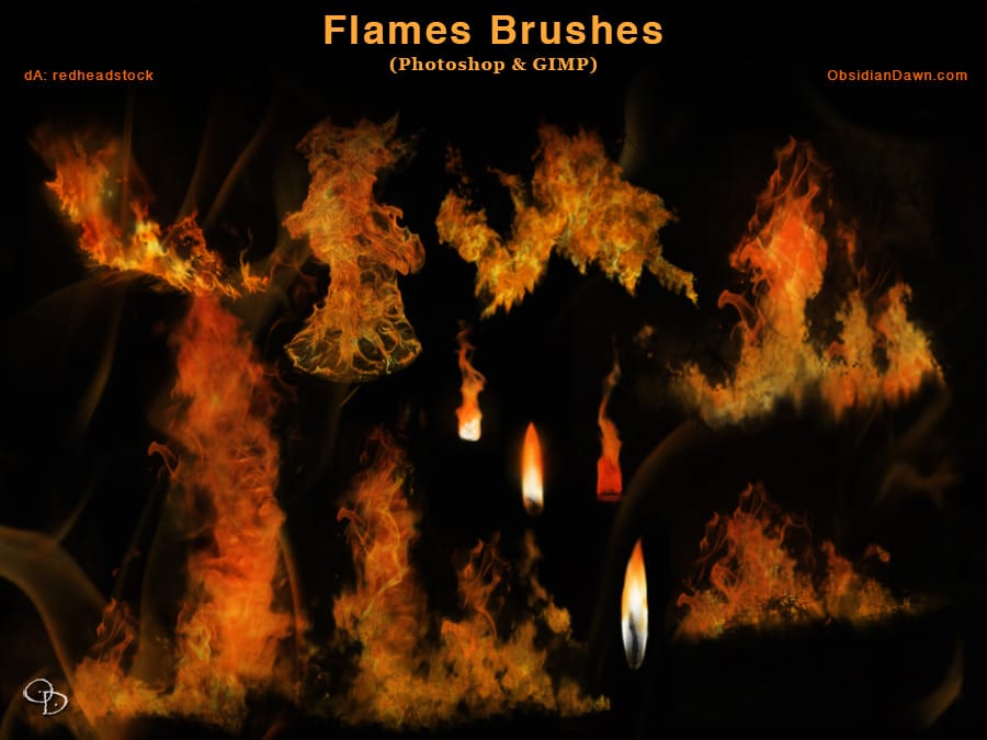 Fire Photoshop Brushes
