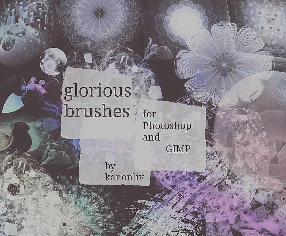 Glorious Photoshop brushes