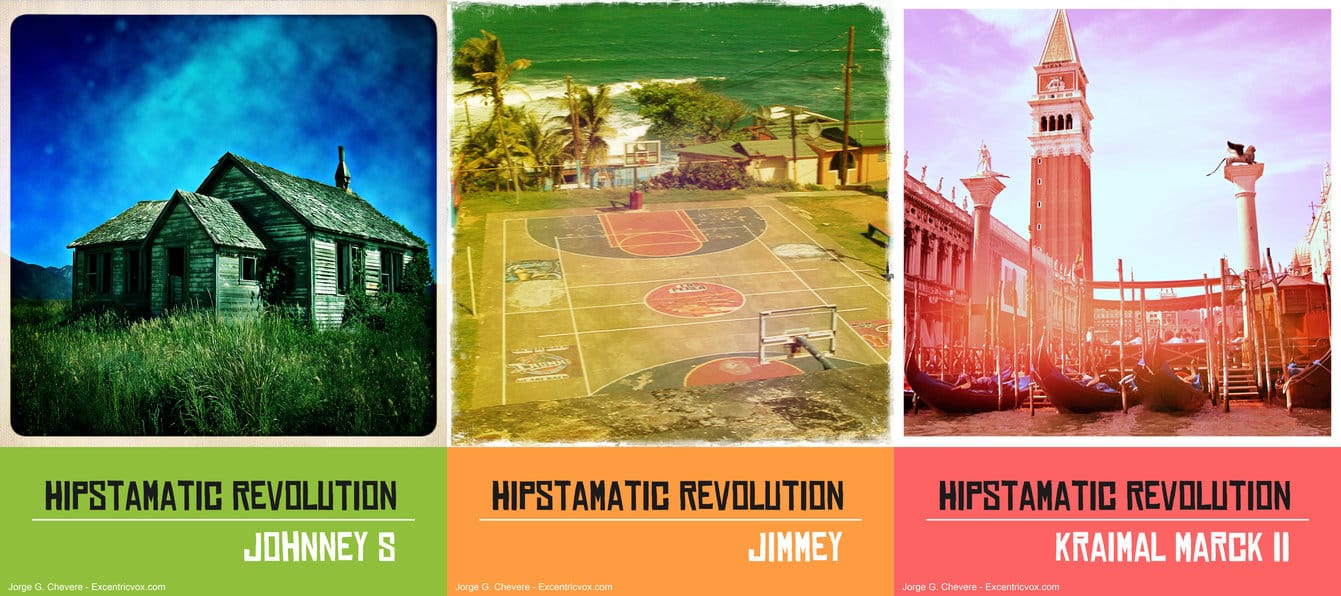 Hipstamatic inspired Photoshop actions