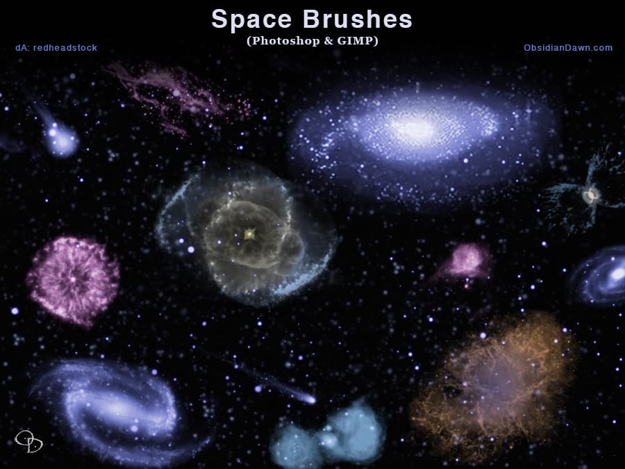 Space Photoshop Brushes
