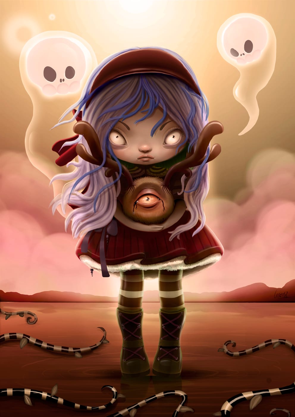 Create a Cute and Scary Children’s Illustration in Photoshop